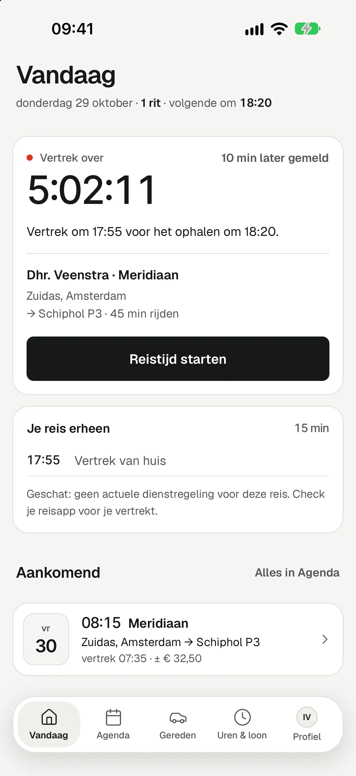 Chauffeursapp